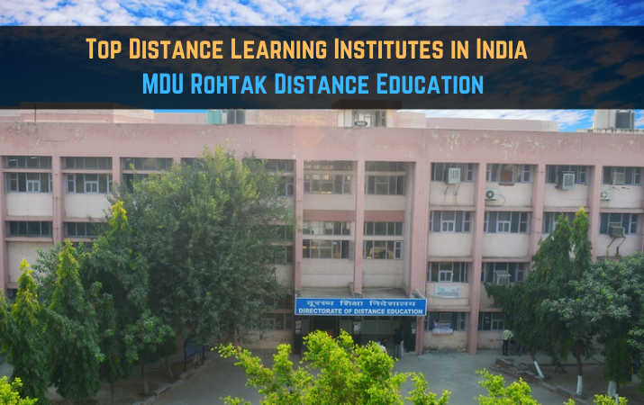 Top Distance Learning Institutes in India MDU Rohtak Distance Education